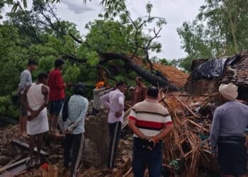 कौशांबी में आंधी-बारिश का कहर, पेड़ और टीन गिरने से 4 लोगों की मौत