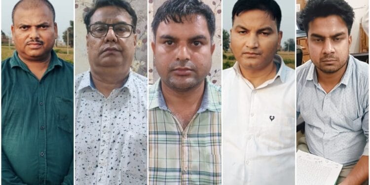 यूपी में विजिलेंस का बड़ा एक्शन, हापुड़, कन्नौज और बागपत से पांच घूसखोर गिरफ्तार