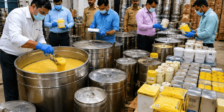 मिलावट पर बड़ा प्रहार: उदयपुर में 18 हजार लीटर घी जब्त, 42 हजार किलो डेयरी उत्पाद जांच के दायरे में