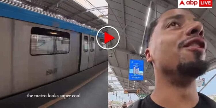 Super Cool!’ UK व्लॉगर हुआ हैदराबाद मेट्रो का फैन, सफाई और सिस्टम देखकर रह गया दंग