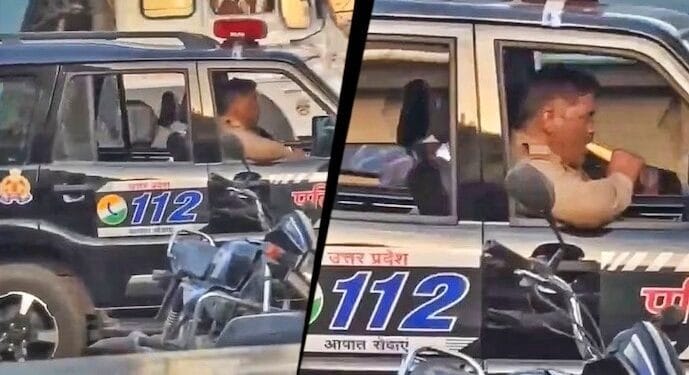 कानपुर में खाकी शर्मसार: ठेले वालों से मुफ्त में आइसक्रीम और गोलगप्पे खाने वाला सिपाही सस्पेंड