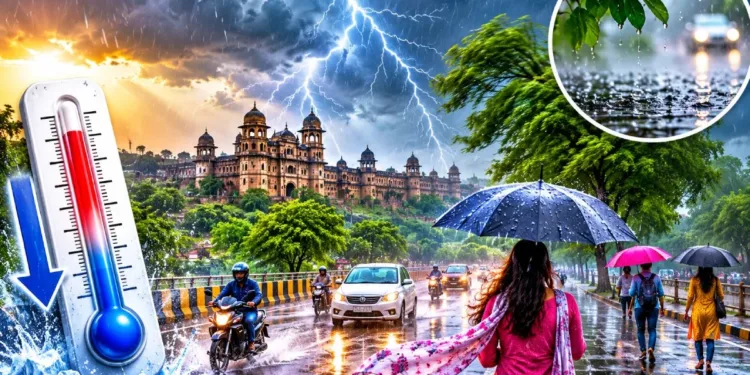 MP Weather: प्री-मानसून सक्रिय, 10 डिग्री लुढ़का तापमान, गर्मी से मिली बड़ी राहत