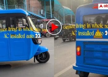 ‘विकास पगला गया है’ गुड़गांव की सड़कों पर दौड़ा AC वाला अजीब ऑटो, जुगाड़ देख यूजर्स ने लिए मजे