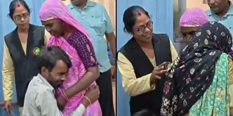 पैरों में गिर गया बेटा, सीने से लिपटी बेटी…जब 15 साल बाद मिली लापता मां तो फूटकर रोया परिवार, VIDEO