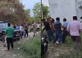 पुलिस के सामने दो पक्षों में चले डंडे, प्रेम प्रसंग और शादी की बात पर लड़के और लड़की वालों में छिड़ा था घमासान