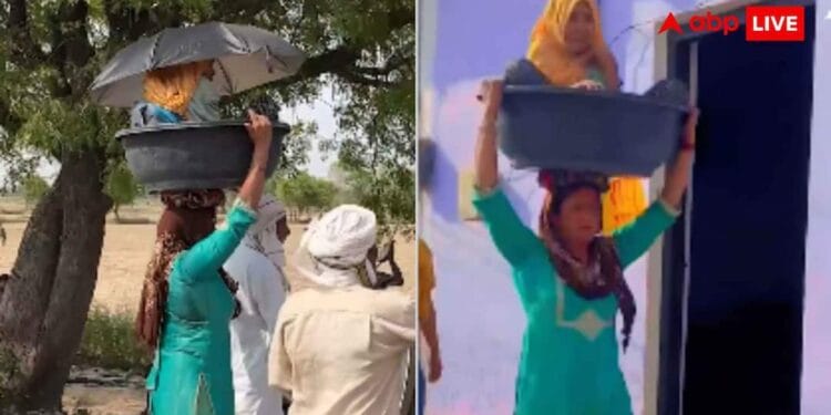 सिर पर सास को बैठाकर बहू ने कराई 84 कोस की परिक्रमा, वीडियो हुआ वायरल