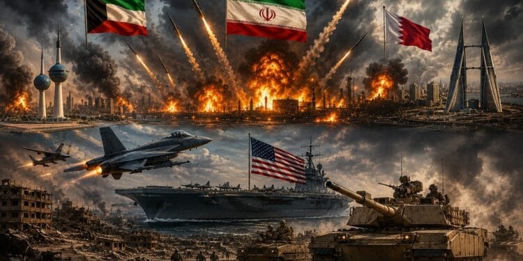 Kuwait और Bahrain में ईरानी हमले के बाद अमेरिका ने किया पलटवार, युद्ध की आग में झुलस रहा West Asia, शांति वार्ता पर भी संकट