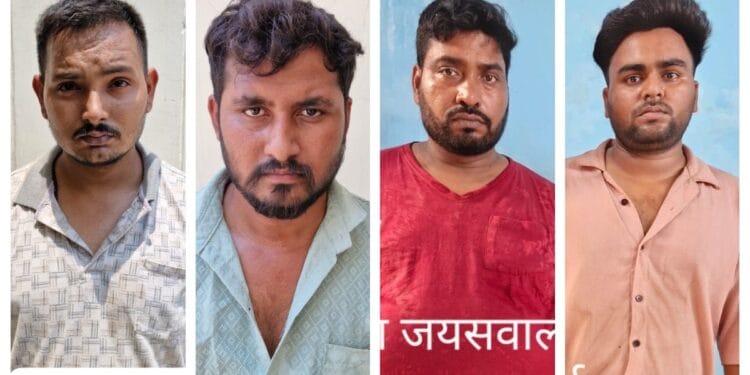 CRPF के नाम पर चल रहा था गांजे का खेल! STF ने 1.20 करोड़ की खेप के साथ 4 तस्कर दबोचे