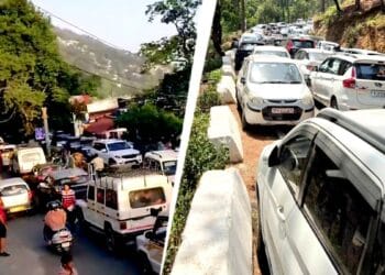 गर्मी से राहत की तलाश में उमड़े पर्यटक, कैंची धाम से मॉल रोड तक जाम ही जाम