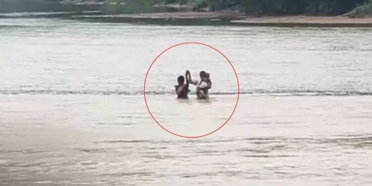 गोद में बेटी, सामने उफनती नदी और 3 KM का रास्ता… ऐसे स्कूल पहुंचती हैं छत्तीसगढ़ की लेडी टीचर्स, रोंगटे खड़े कर देगी कहानी